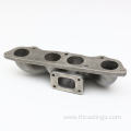 Stainless steel casting exhaust manifold cnc machining